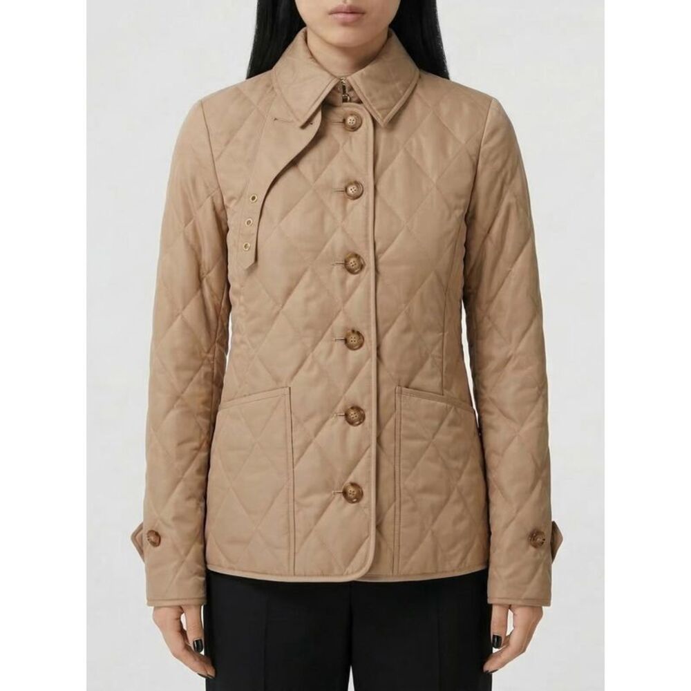 Burberry Women Nylon Quilted Jacket Burberry